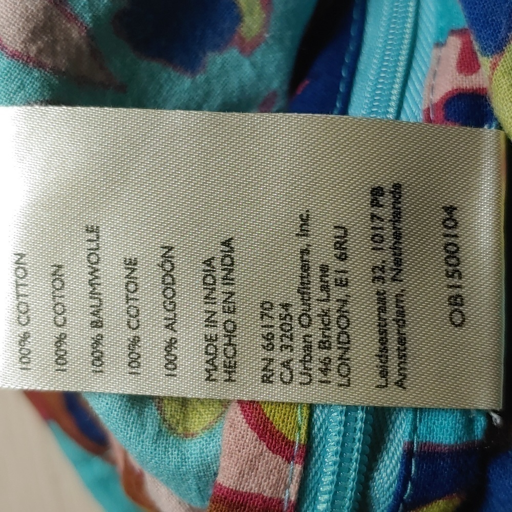 NWOT FREE PEOPLE Down and out printed flare pants - Picture 9 of 10